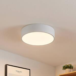 Lindby LED mennyezeti lámpa Simera, Ø 30cm, fehér, fém
