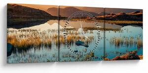 Kép - Lac Guichard (órával) (90x30 cm)
