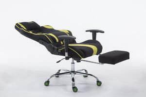 Limit szövet gamer szék lábtartóval, nyak- és derékpárnával