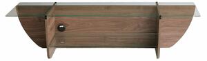 Hanah Home TV Stand Walnut Lily TV - Walnut