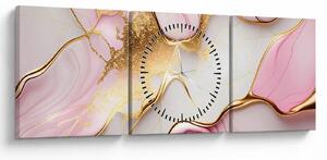 Kép - Márvány design (órával) (90x30 cm)