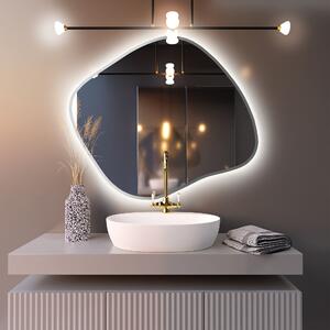 Baltica Design Bright Stain III tükör 90x77 cm világítással ezüst 5904107920412