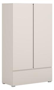 Könyvespolc Elbleve 106, Fiókokkal, Ajtókkal, Zárt, Laminált forgácslap, 150x89x40cm, Kasmír