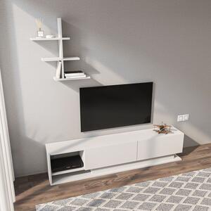 Hanah Home Liza Fehér TV-szekrény