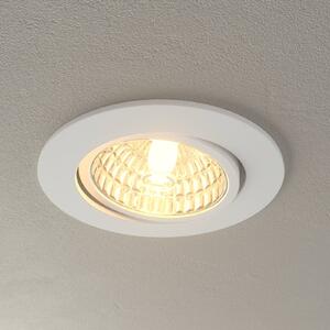 MEGAMAN LED beép. lámpa Rico 6,5 W fehér, dimmelhető, Fehér / opál, Folyosó, Alumínium, Modern