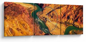 Kép - Grand Canyon (órával) (90x30 cm)