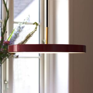 UMAGE Asteria medium LED függő lámpa s.réz piros