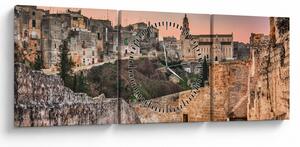 Kép - Gravina, Puglia, Olaszország (órával) (90x30 cm)