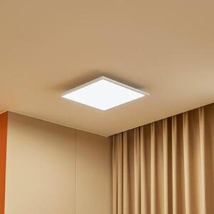 Lindby LED panel Lamin, fehér, 40 cm, CCT, fényerőszabályzó, távirányítóval