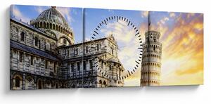 Kép - Pisa (órával) (90x30 cm)