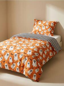 Sinsay - Halloween mintás ágynemű szett - narancs