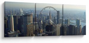 Kép - Manhattan nappal (órával) (90x30 cm)