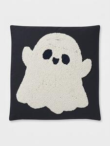 Sinsay - Halloweeni díszpárnahuzat domború szellemmotívummal - többszínű