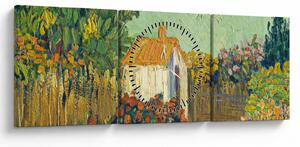 Kép - Imitator of Vincent van Gogh, Landscape, reprodukciók (órával) (90x30 cm)