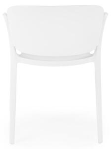 Fehér műanyag szék K491