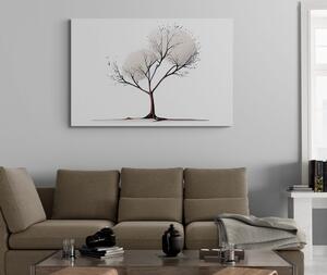 Kép minimalista fa levelek nélkül