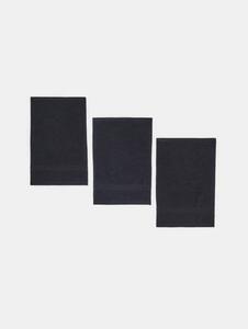 Sinsay - Kéztörlő készlet 3 pack - fekete