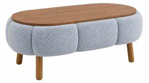 Atelier Del Sofa Dohányzóasztal Grey Papatya - Szürke
