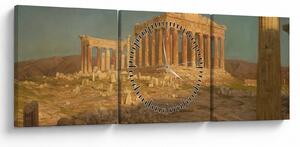 Kép - Frederic Edwin Church, The Parthenon, reprodukciók (órával) (90x30 cm)