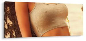 Kép - nő a fa mellett (120x50 cm)