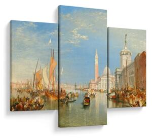 Kép - Joseph Mallord William Turner, Venice the Dogana and San Giorgio Maggiore, reprodukciók (90x60 cm)