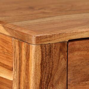 Tömör fa tálalóasztal 118 x 30 x 80 cm