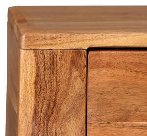 Tömör fa tálalóasztal 118 x 30 x 80 cm