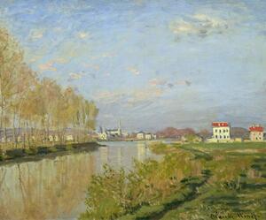 Claude Monet - Festmény reprodukció The Seine at Argenteuil, 1873, (40 x 35 cm)