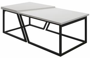 Hanah Home Verona dohányzóasztal szett fehér P0024623 - Fehér