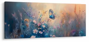 Kép - Rét pillangóval (120x50 cm)