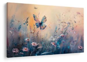 Kép - Rét pillangóval II (90x60 cm)