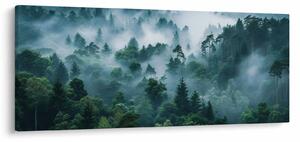 Kép - Erdő ködben (120x50 cm)