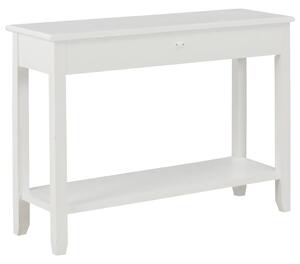 Fehér fa tálalóasztal 110 x 35 x 80 cm