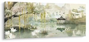 Kép - Kínai tó (120x50 cm)