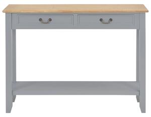 Szürke fa tálalóasztal 110 x 35 x 80 cm