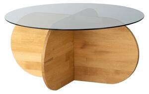 Hanah Home Dohányzóasztal Oak Bubble Wood - Fume, Oak