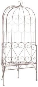VidaXL barna antik vas kerti pad 95 cm