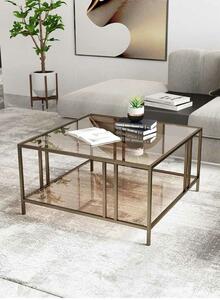 Hanah Home Coffee Table Antique Bronze Bakü - Antique, Bronze