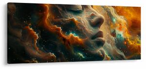 Kép - Arc az űrben (120x50 cm)