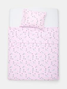 Sinsay - Mikroszálas ágynemű szett dalmata mintával - pasztellpink