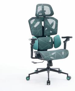 Peppi Titan Mesh Pro Irodai forgószék oldalpárnával - mentazöld - 119 x 72 x 73 cm Bemeda titan mesh office chair 1123gr