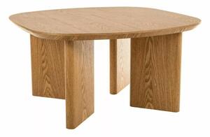 Kuma dohányzóasztal MDF, természetes tölgy furnérral
