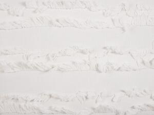 Fehér pamut díszpárna kétdarabos szettben 45 x 45 cm MAKNEH