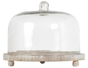 Üveg tortatartó fedéllel ⌀ 29 cm FAJUM