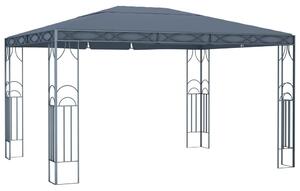 Antracitszürke pavilon 400 x 300 cm