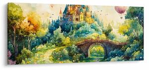 Kép - Mesebeli kastély (120x50 cm)
