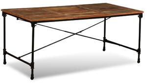 Helena tömör mangófa / újrahasznosított fa étkezőasztal (180x90 / 240x90 cm) - 3 variáns