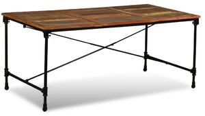 Helena tömör mangófa / újrahasznosított fa étkezőasztal (180x90 / 240x90 cm) - 3 variáns