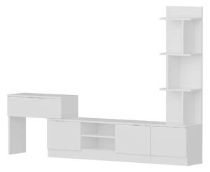Hanah Home TV-állvány White Team - Fehér