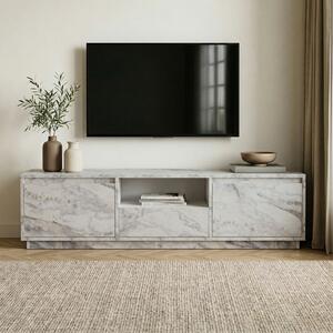 Hanah Home TV Stand Freesia Marble Vanguard - Fressia Marble v2